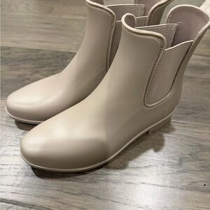 A New Day Cream Rain Boots